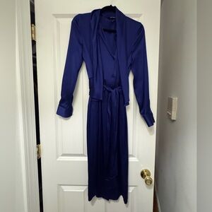 Tom Ford Periwinkle Neck Tie dress
